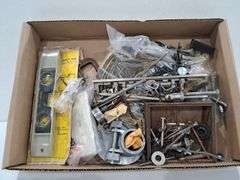 Assorted Hardware & Leveler