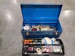 Toolbox w/ Plumbing Supplies