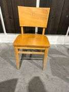(3) Wooden Chairs