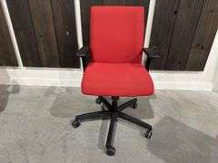 (3) Rolling Office Chairs w/ Armrests