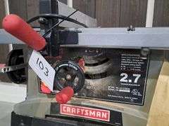 Craftsman 10" Table Saw
