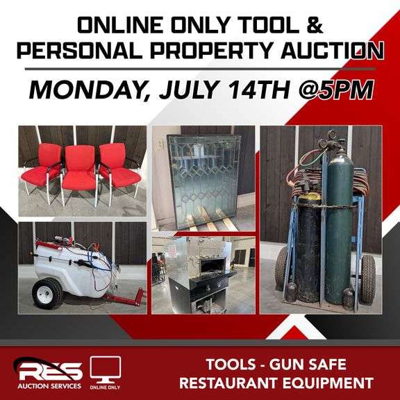Online Only Tool & Personal Property Auction