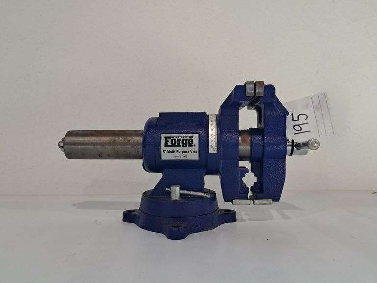 Central Forge 5" Multi Purpose Vice