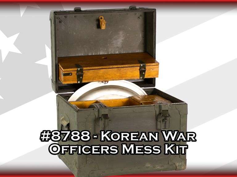 Korean War Officers Mess Kit