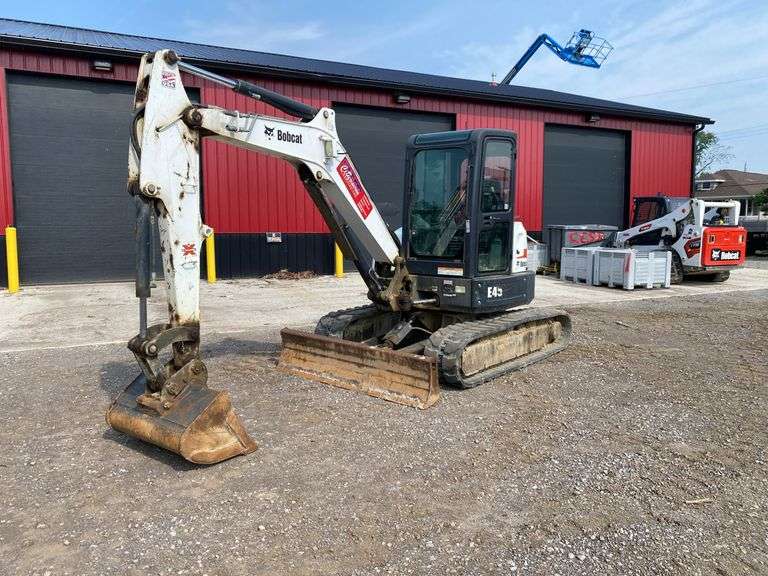 2018  Bobcat  E45  Mini Excavator