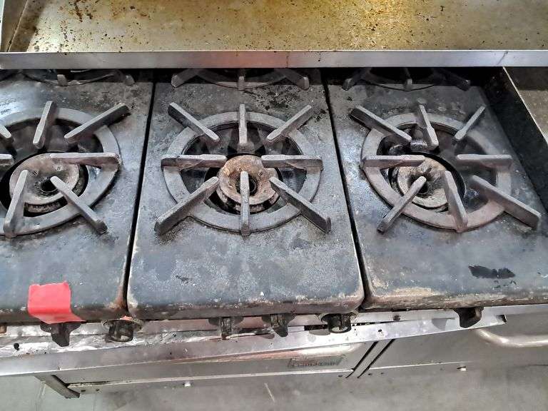 6-Burner Stove w/ Grill