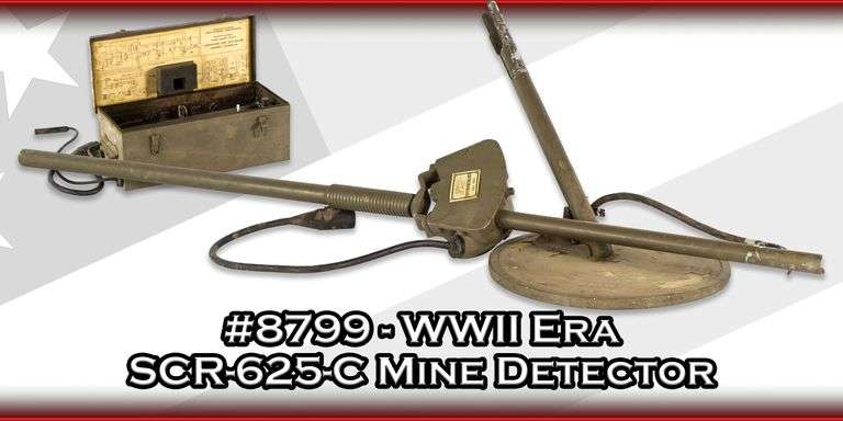 WWII Era SCR-625-C Mine Detector