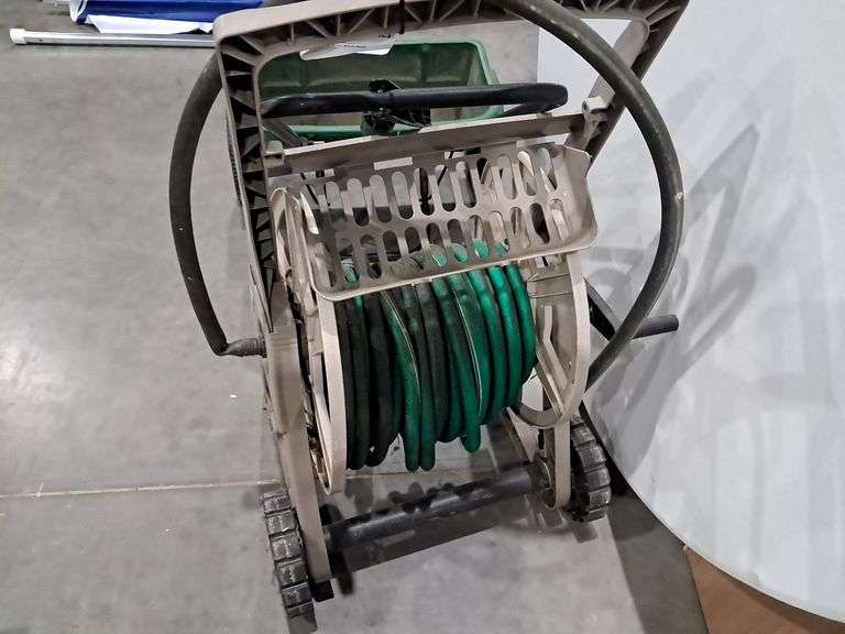 Scotts Seed Spreader & Water Hose