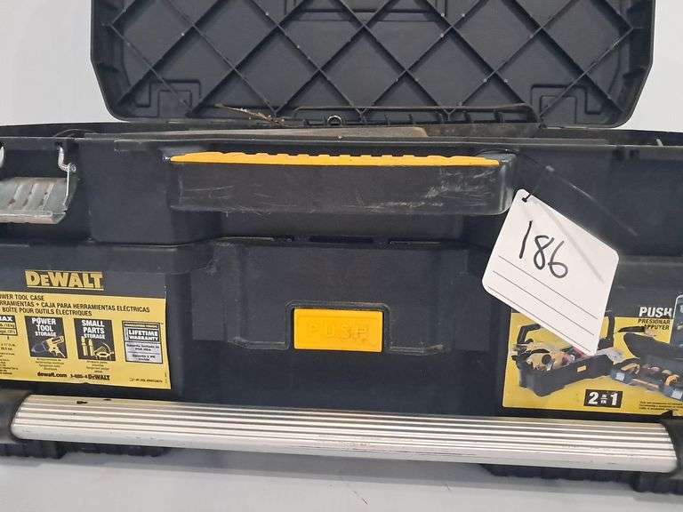 DeWalt Tool Box & Tools
