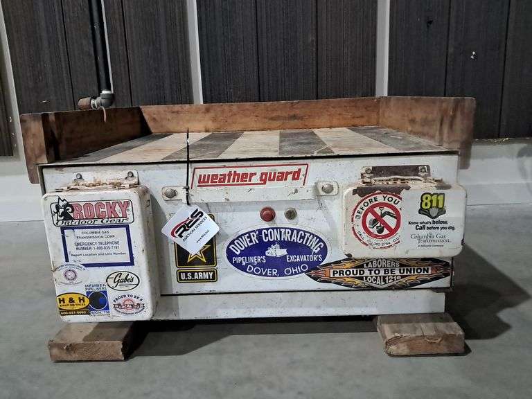 Toolbox w/ Assorted Pipe Fittings