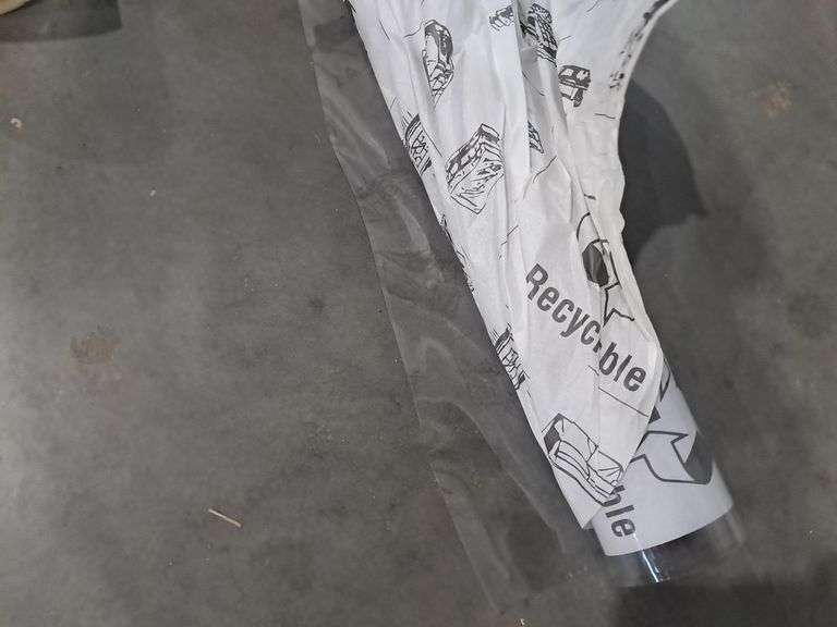 Roll of Clear Plastic & (2) Rolls of Packing Paper
