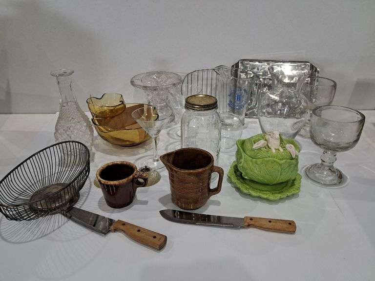 Assorted Glassware