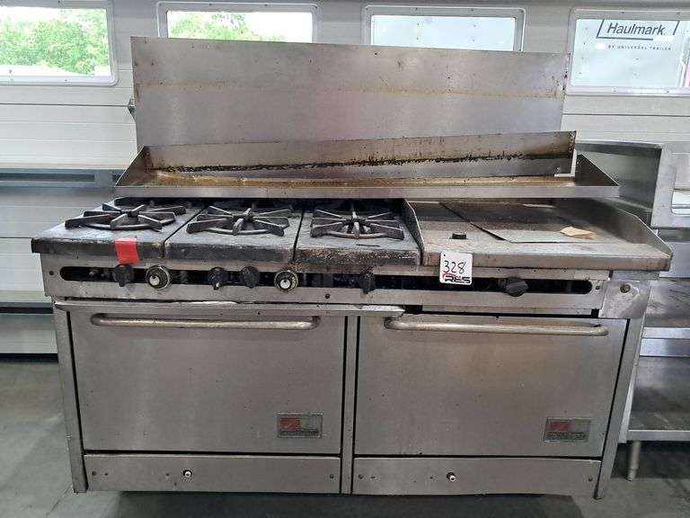 6-Burner Stove w/ Grill