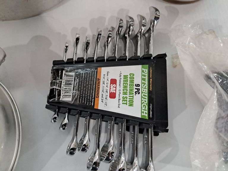 Hand Saw, Wrenches & Standard Screwdrivers