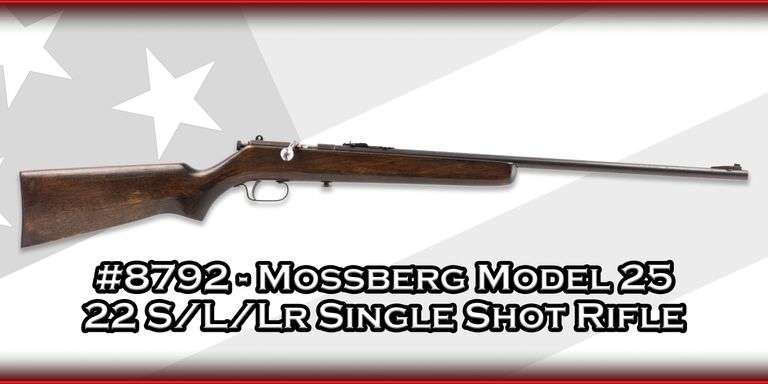 Mossberg  Model 25  22 S/L/Lr  Single Shot Rifle