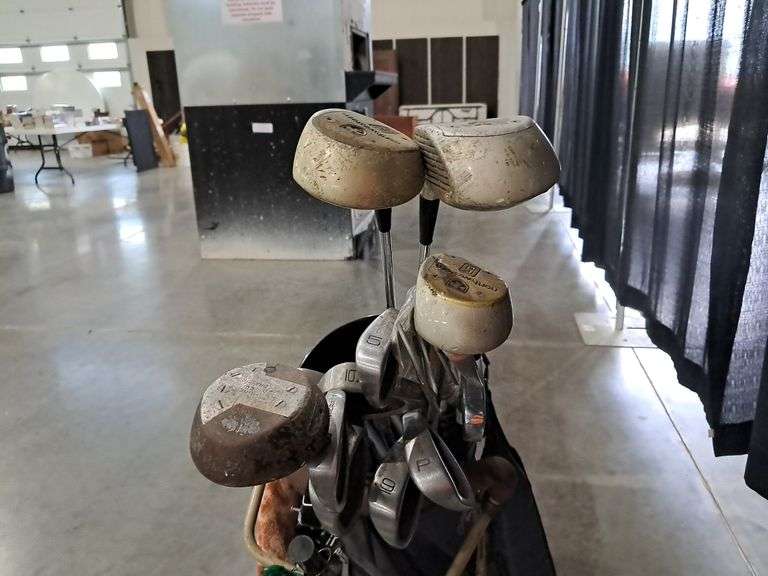 Golf Clubs & Bag