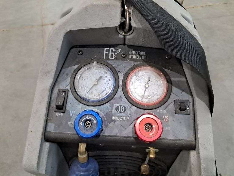 F6 Refrigerant Recovery Unit w/ Empty Tanks