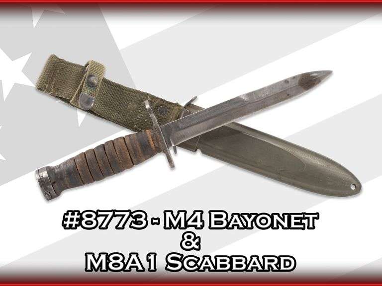 M4 Bayonet & M8A1 Scabbard