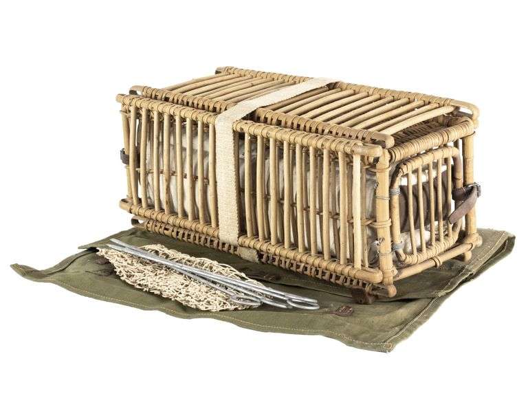 World War I & II Era Carrier Pigeon Cage