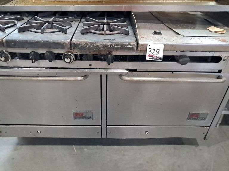 6-Burner Stove w/ Grill