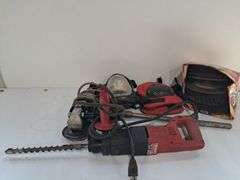 Milwaukee Electric Drill, Grinder Wheels & Knee Pads