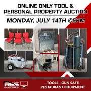 Online Only Tool & Personal Property Auction
