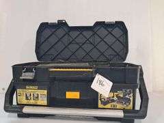 DeWalt Tool Box & Tools