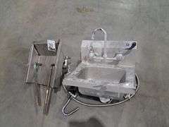 Stainless Steel Sink w/ Faucet