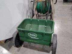Scotts Seed Spreader & Water Hose