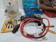 Drill Bit Set & Assorted Tools