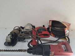 Milwaukee Electric Drill, Grinder Wheels & Knee Pads