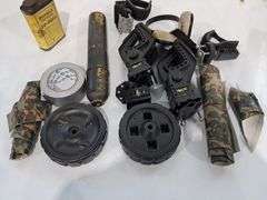 Gun Mounts, Fabric & Assorted Hunting Supplies