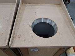 (2) Trash Can Covers