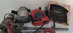 Milwaukee Electric Drill, Grinder Wheels & Knee Pads