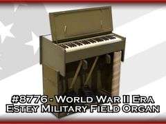 World War II Era Estey Military Field Organ
