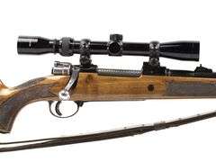 Sporterized Mauser   Gew 98  8mm Mauser   Bolt Action Rifle