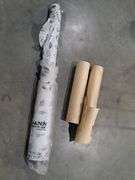 Roll of Clear Plastic & (2) Rolls of Packing Paper
