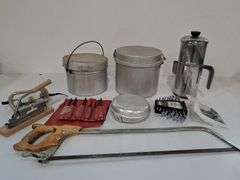 Hand Saw, Wrenches & Standard Screwdrivers