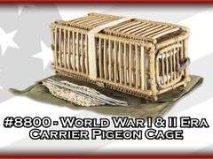 World War I & II Era Carrier Pigeon Cage