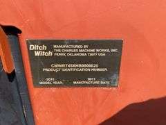 2011  Ditch Witch  Trencher