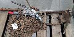Log Chain, Cable Binder & Assorted Tools