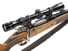 Sporterized Mauser   Gew 98  8mm Mauser   Bolt Action Rifle