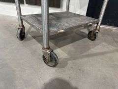 Rolling Stainless Steel Table