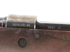 Yugoslavian  Captured Kar98K Mauser  8mm Mauser  Bolt Action Rifle