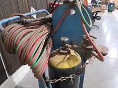 Cutting Torch w/ Tanks, Hose & Dolly