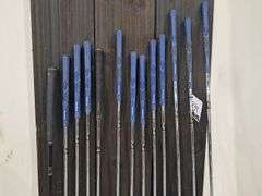 Set of Left Handed Palm Springs Golf Clubs