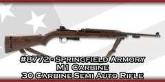 Springfield Armory  M1 Carbine  30 Carbine  Semi Auto Rifle