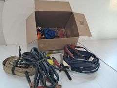 Assorted Straps & Jumper Cables