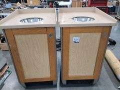 (2) Trash Can Covers