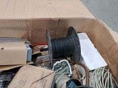 Large Box of Assorted Wire